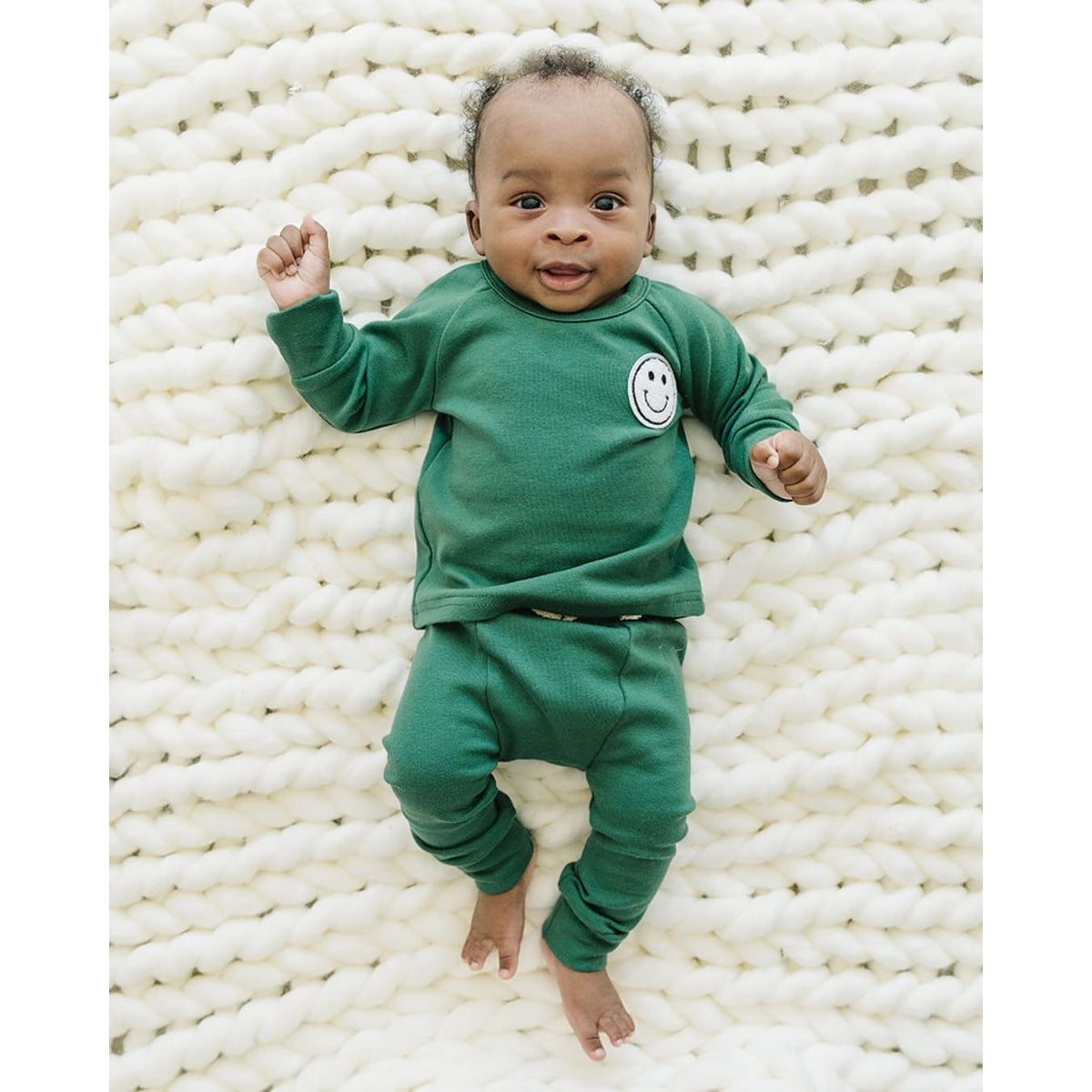 Lounge Set | Smiley Green
