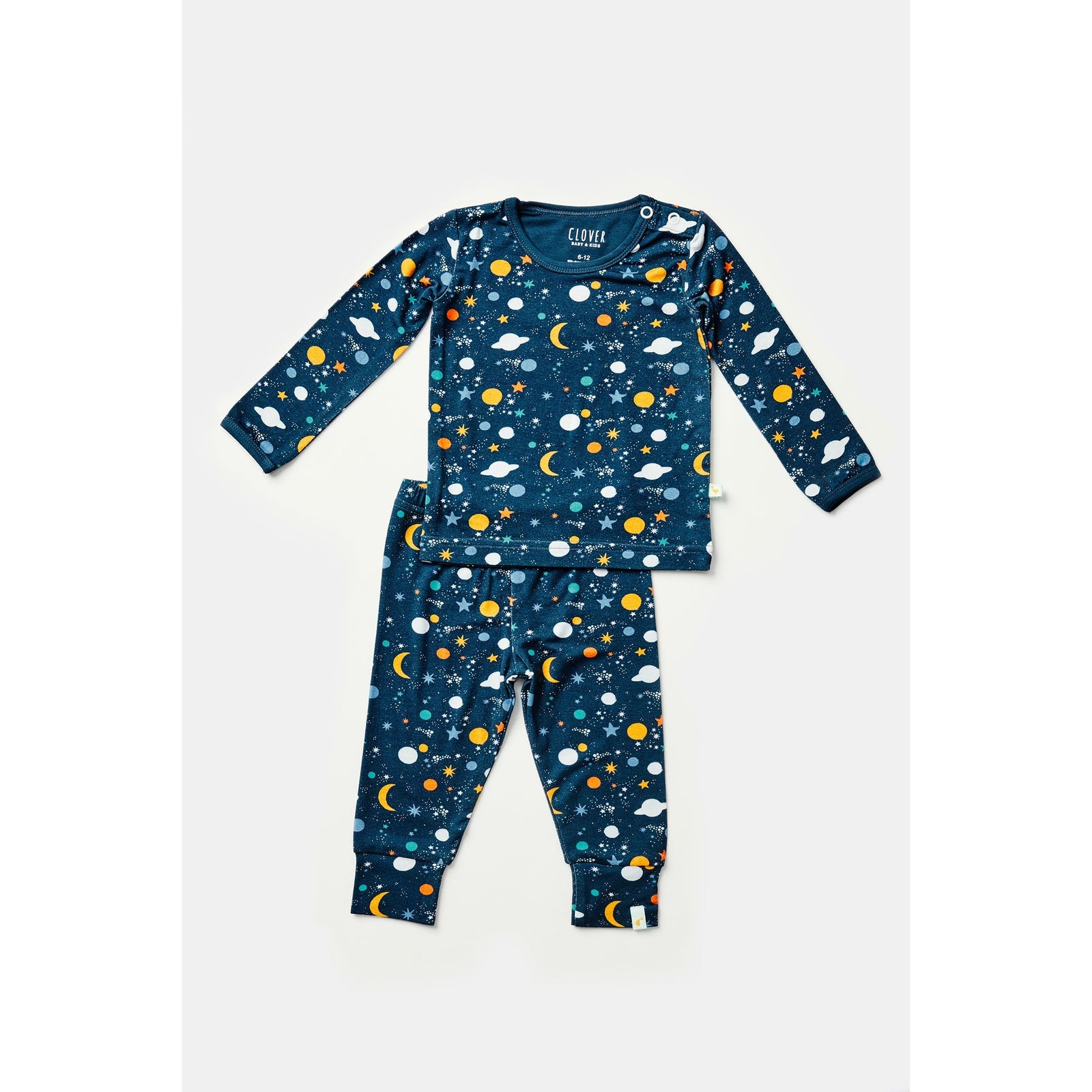 Long Sleeve Pajama Set - Luna Midnight