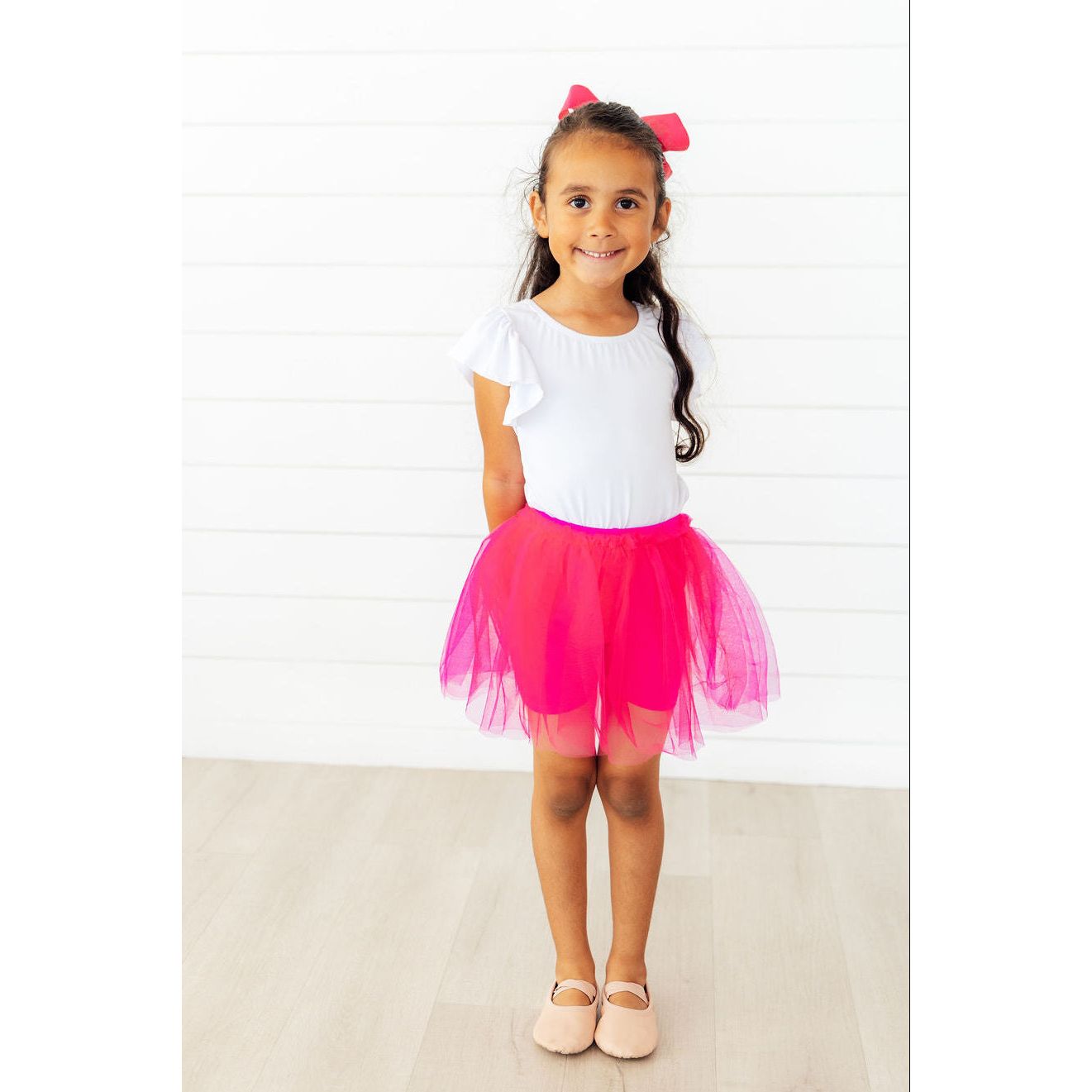 Hot Pink Tutu Shorts