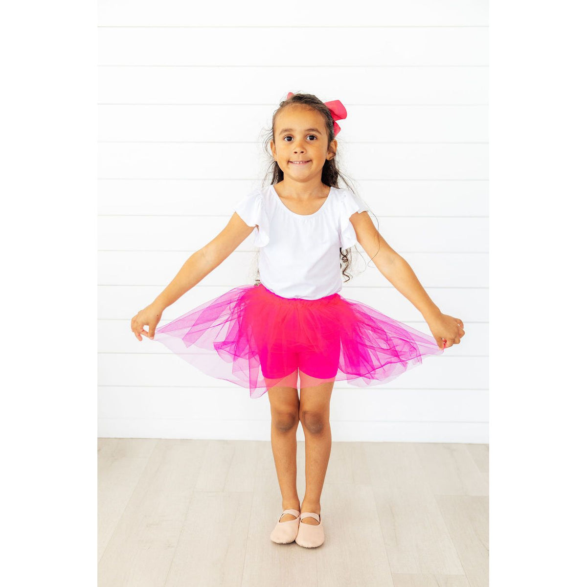 Hot Pink Tutu Shorts