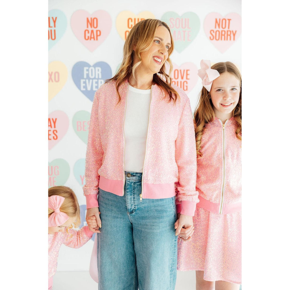 Grown Up Bubblegum Pink Sequin Jacket