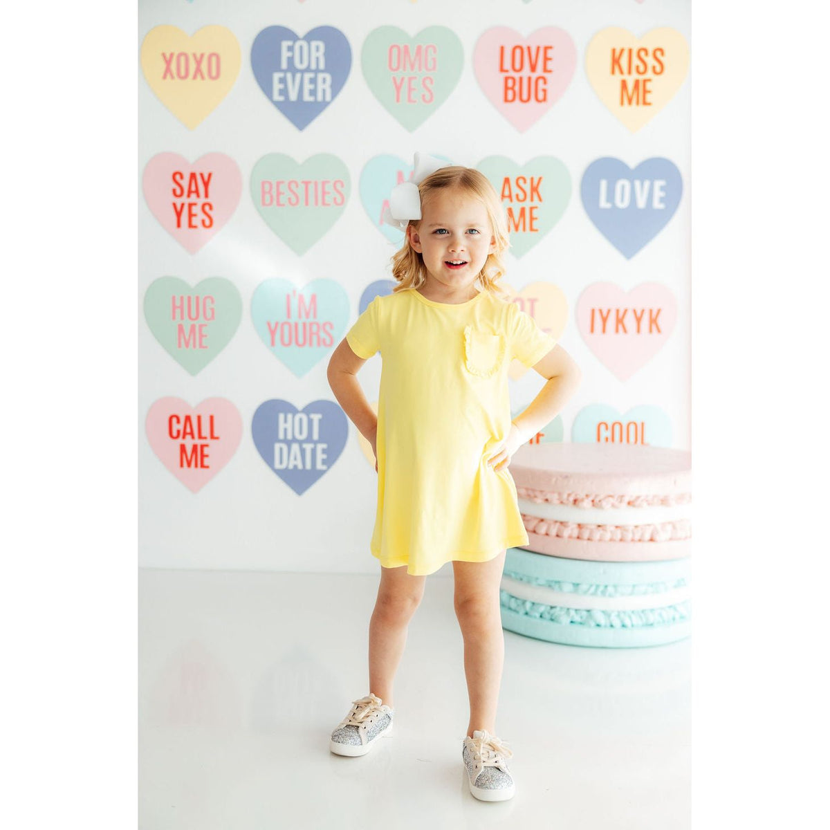 Yellow T-Shirt Dress