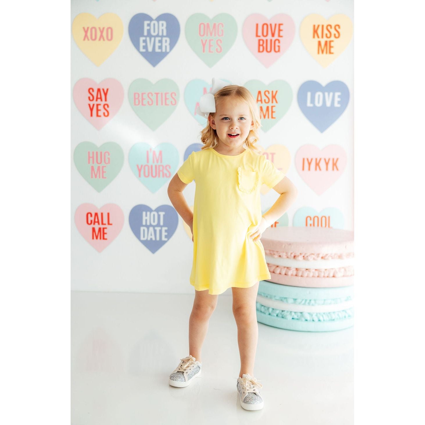 Yellow T-Shirt Dress