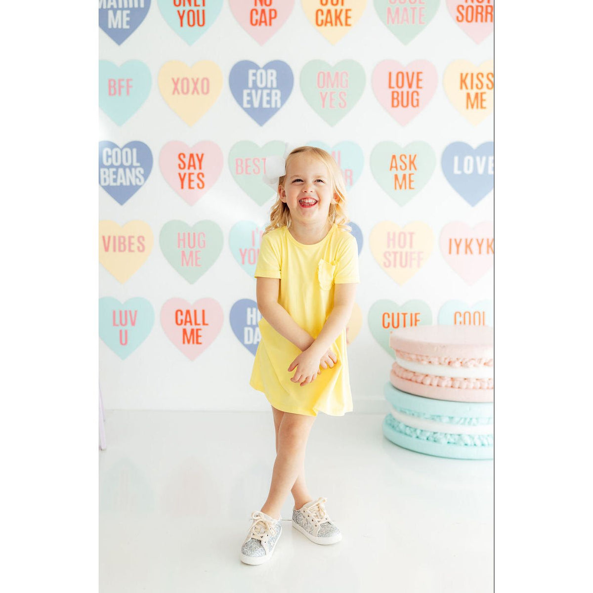 Yellow T-Shirt Dress