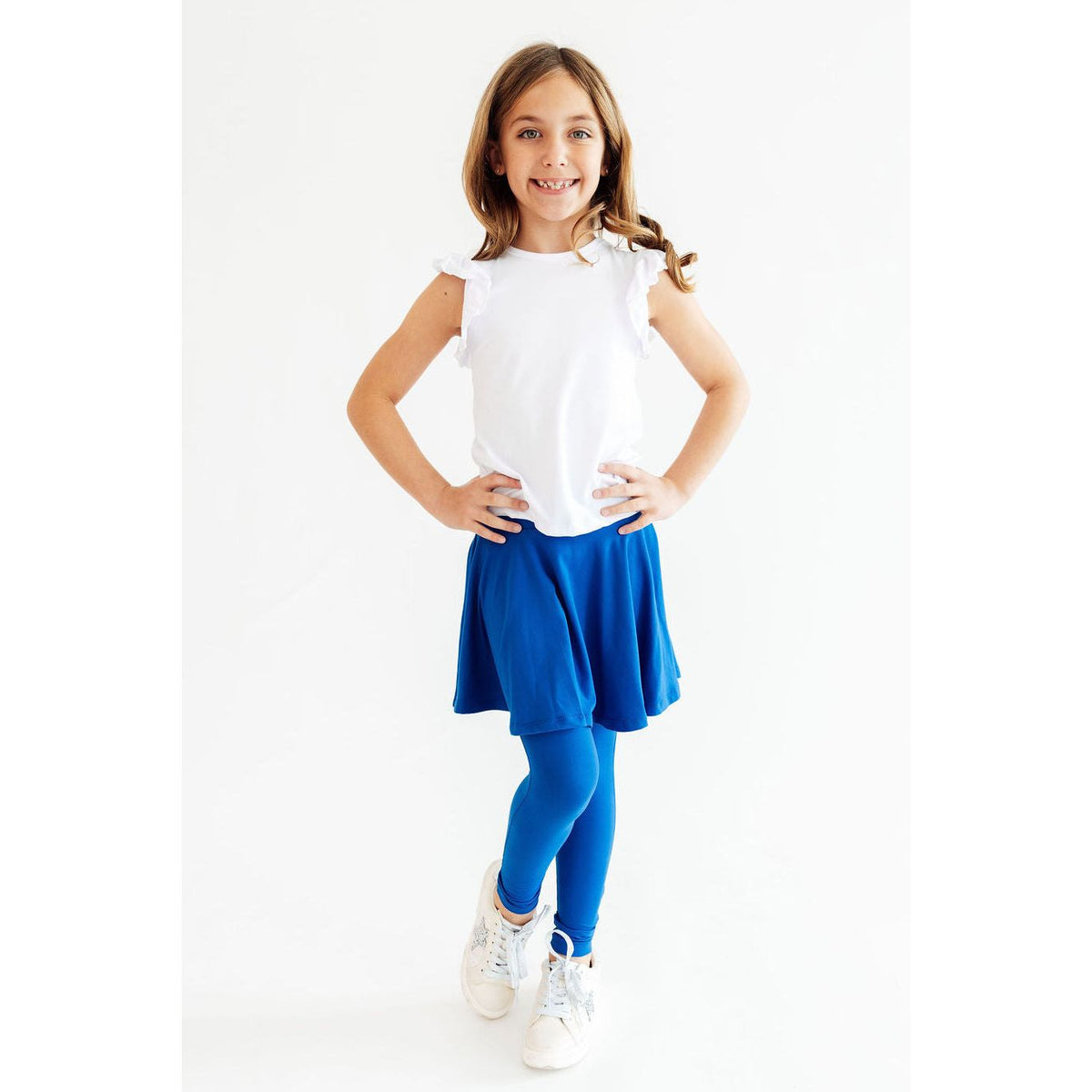 Royal Blue Twirl Skegging