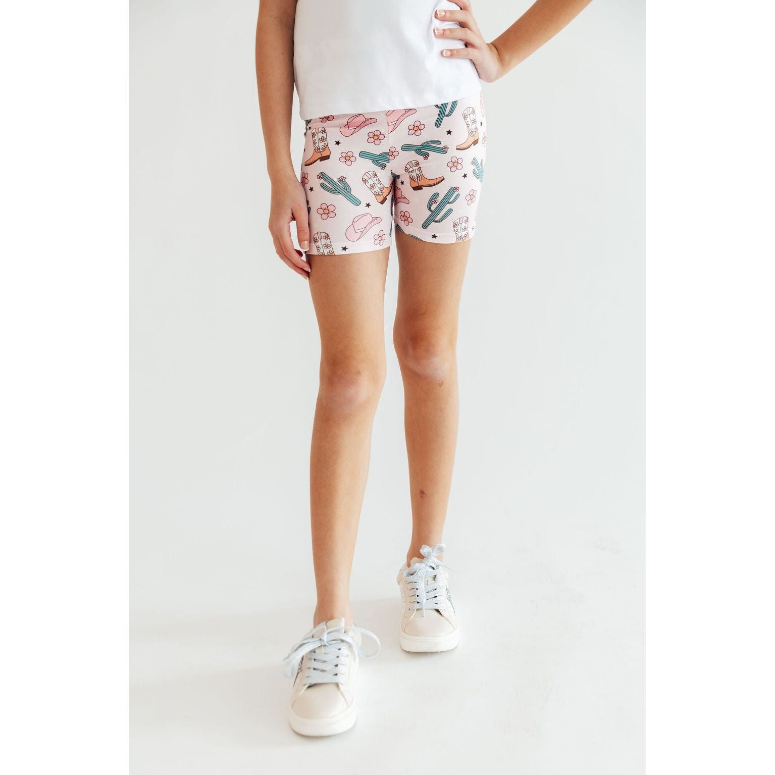 Cactus Cowgirl Twirl Shorts