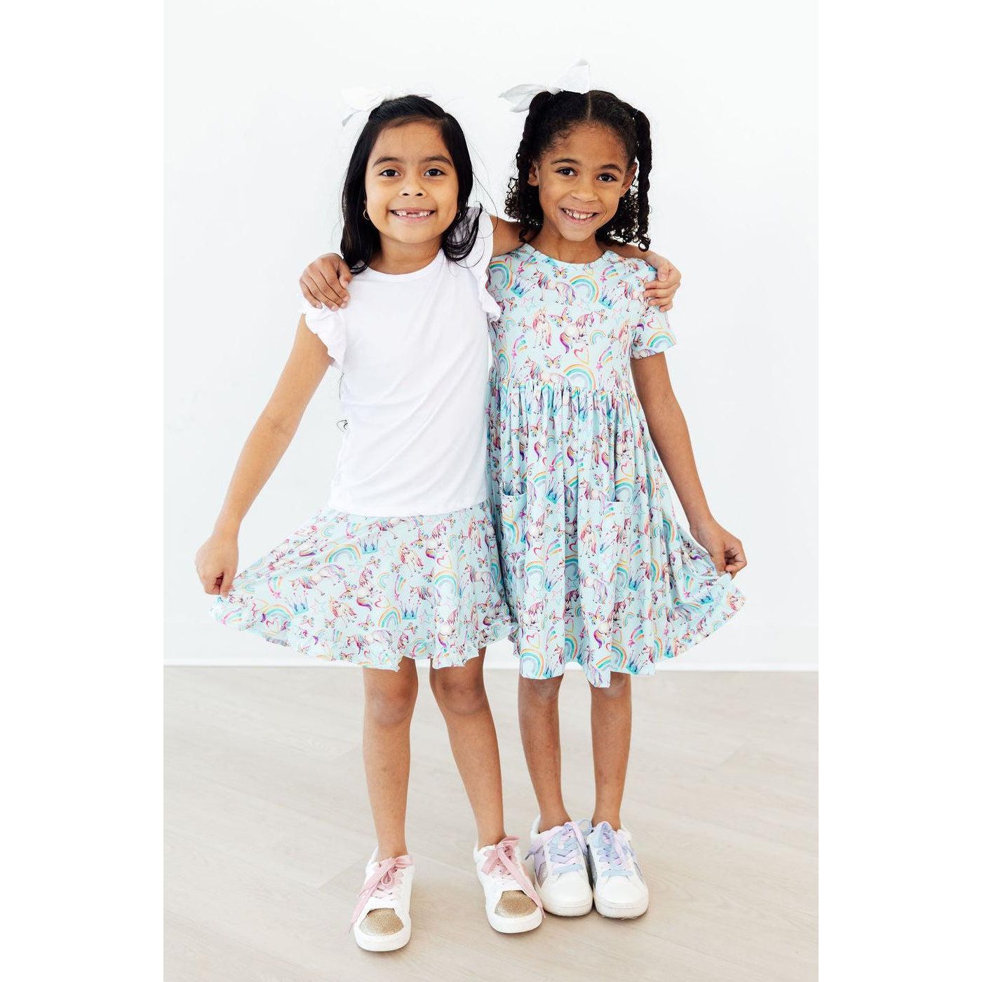 Unicorn Queen Ruffle Twirl Skort