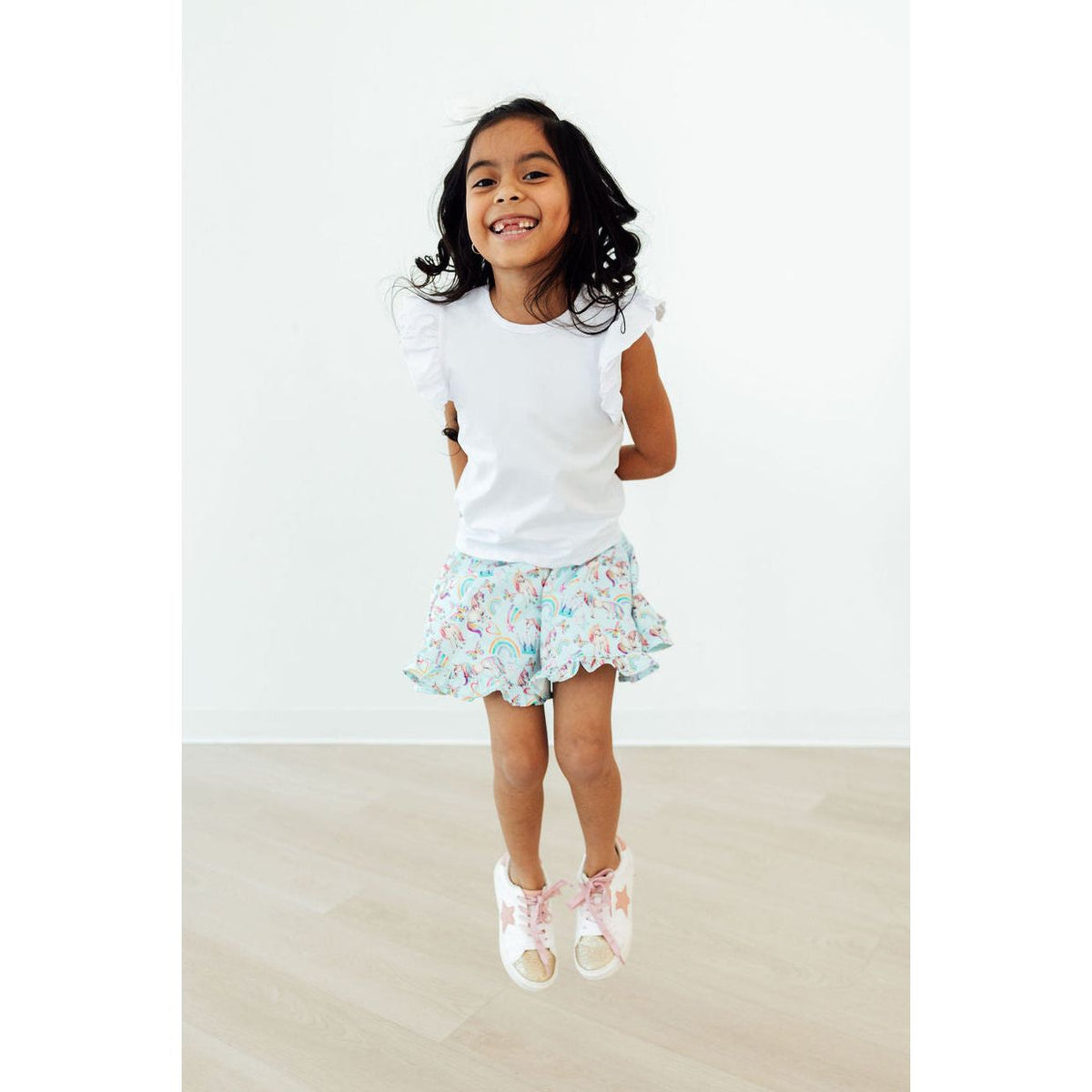 Unicorn Queen Ruffle Twirl Skort