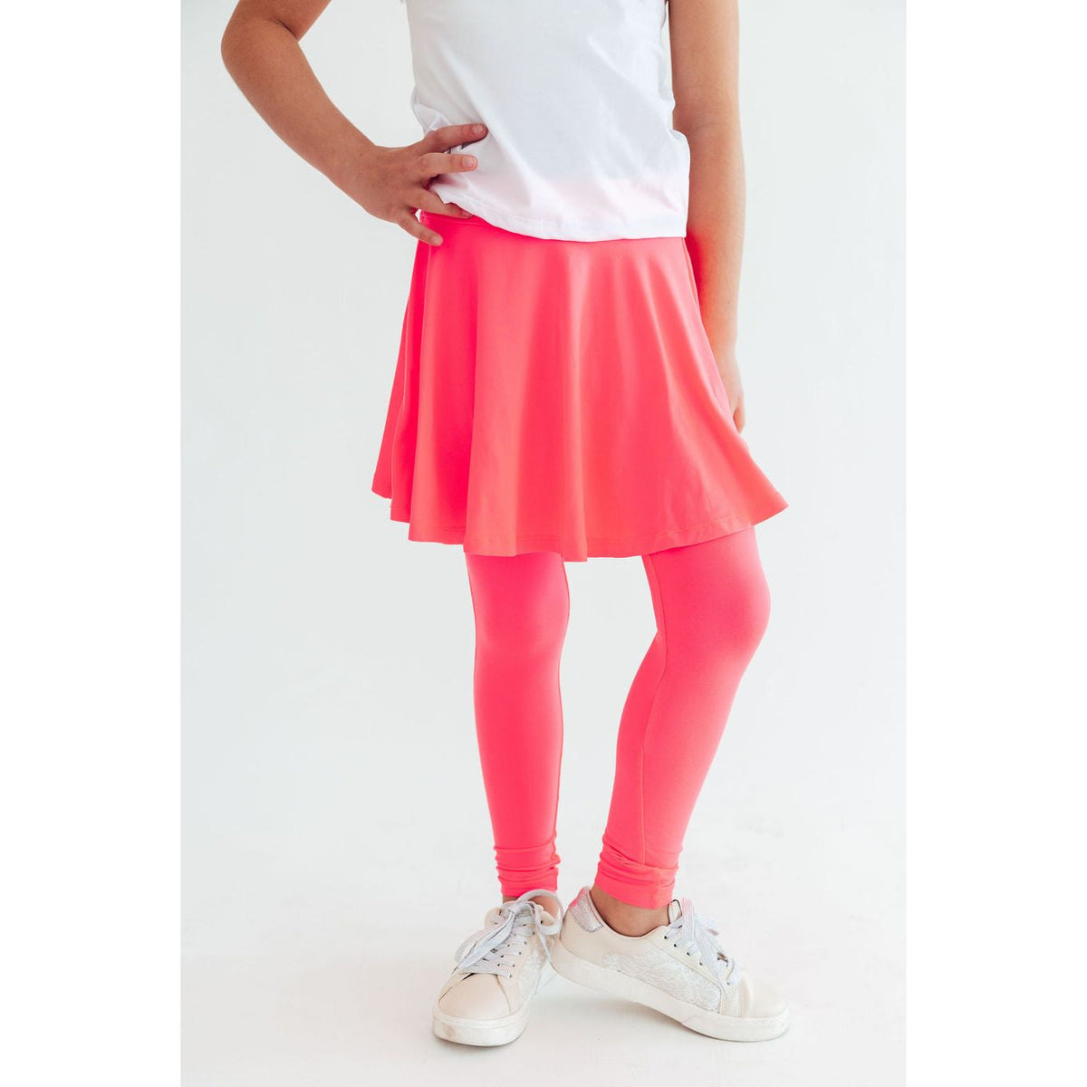 Neon Pink Twirl Skegging