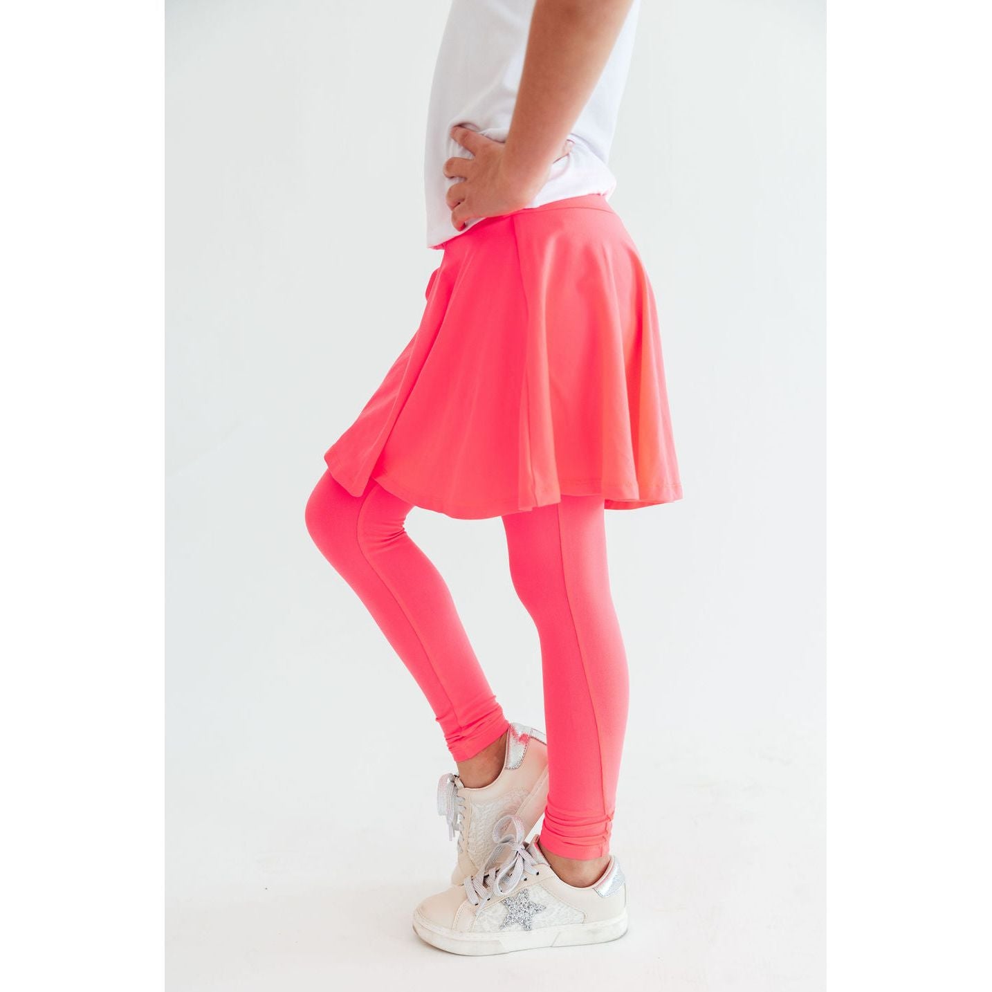 Neon Pink Twirl Skegging