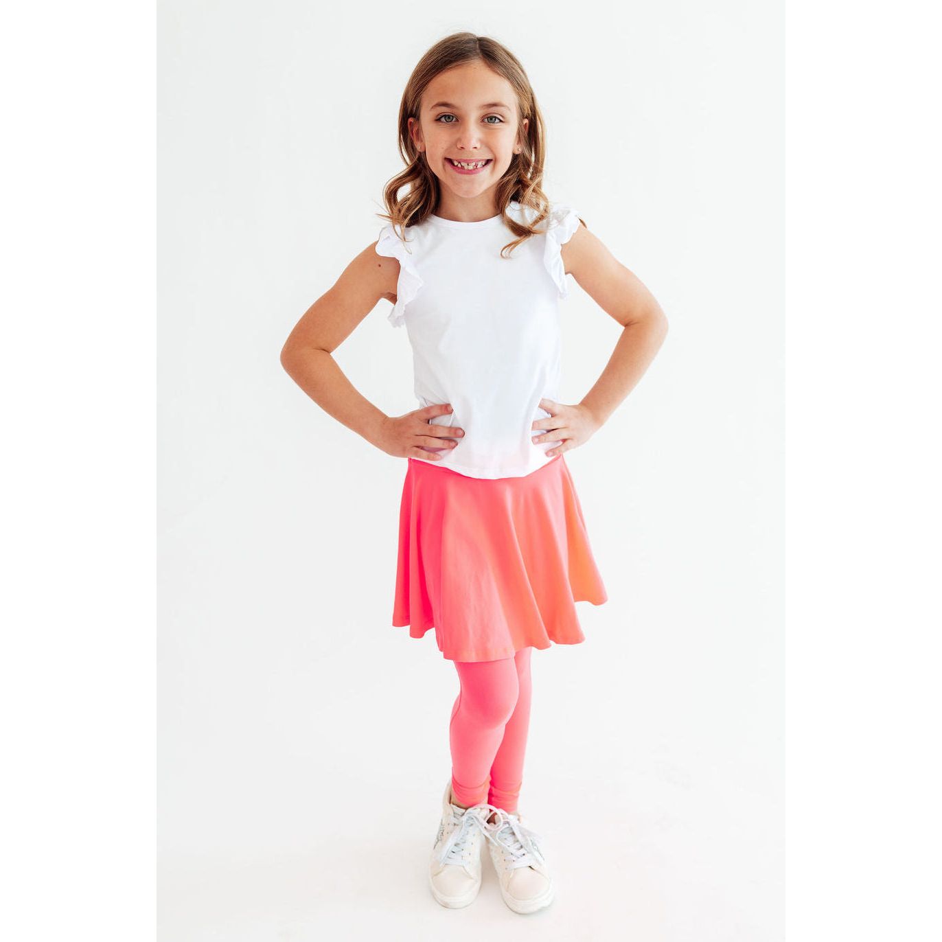 Neon Pink Twirl Skegging