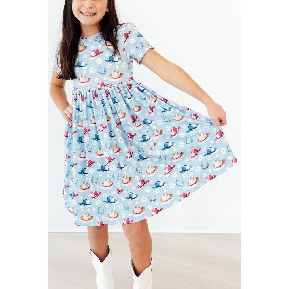 Tip Your Hat S/S Pocket Twirl Dress