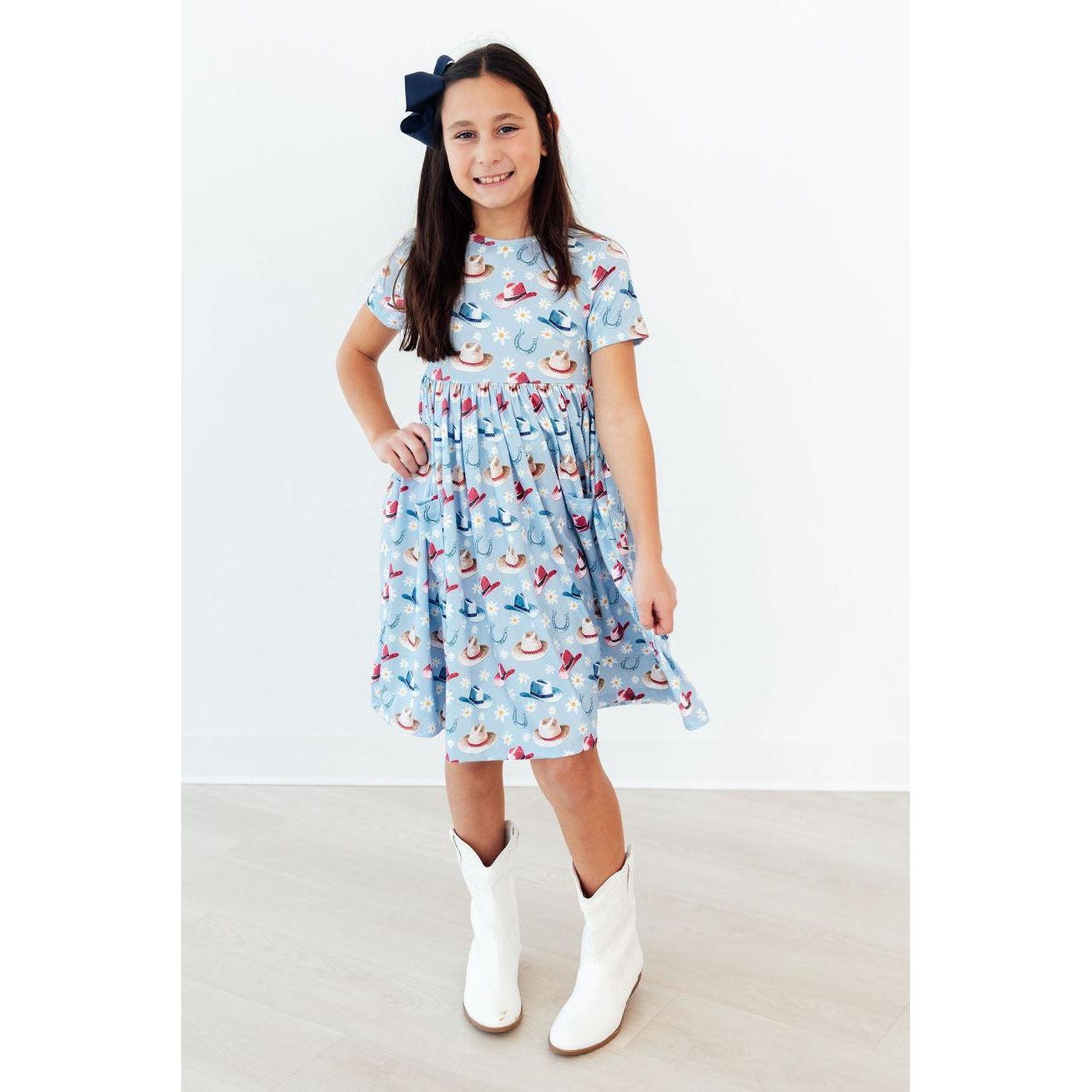 Tip Your Hat S/S Pocket Twirl Dress