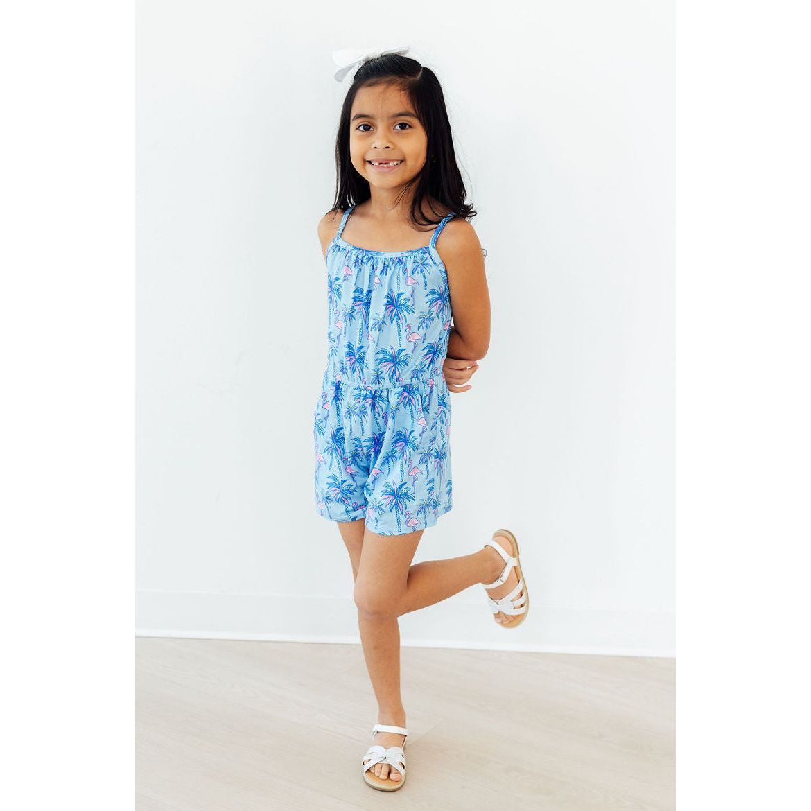 Island Time Strappy Play Romper
