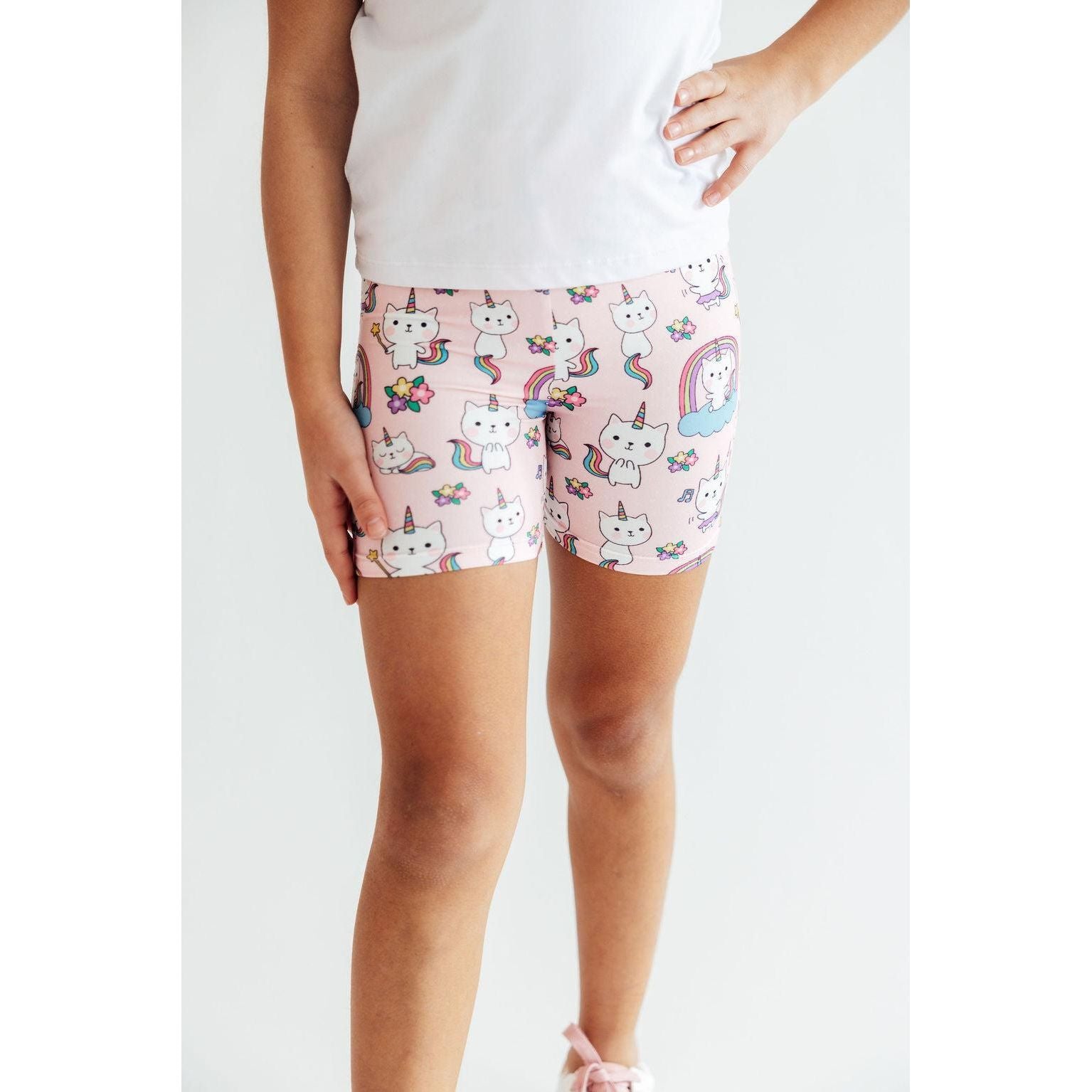 Rainbow Purr-fection Twirl Shorts
