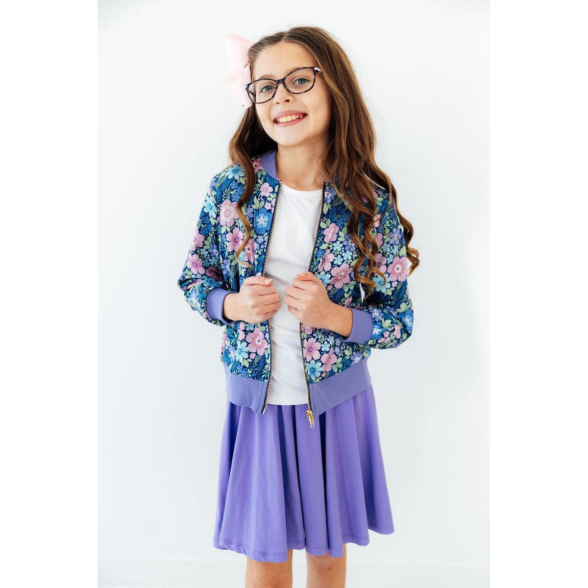 Periwinkle Twirl Skort