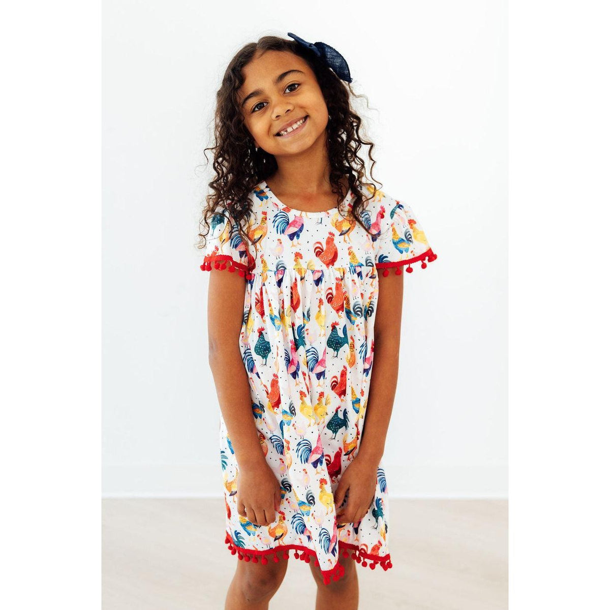 Rooster Pom Pom Dress