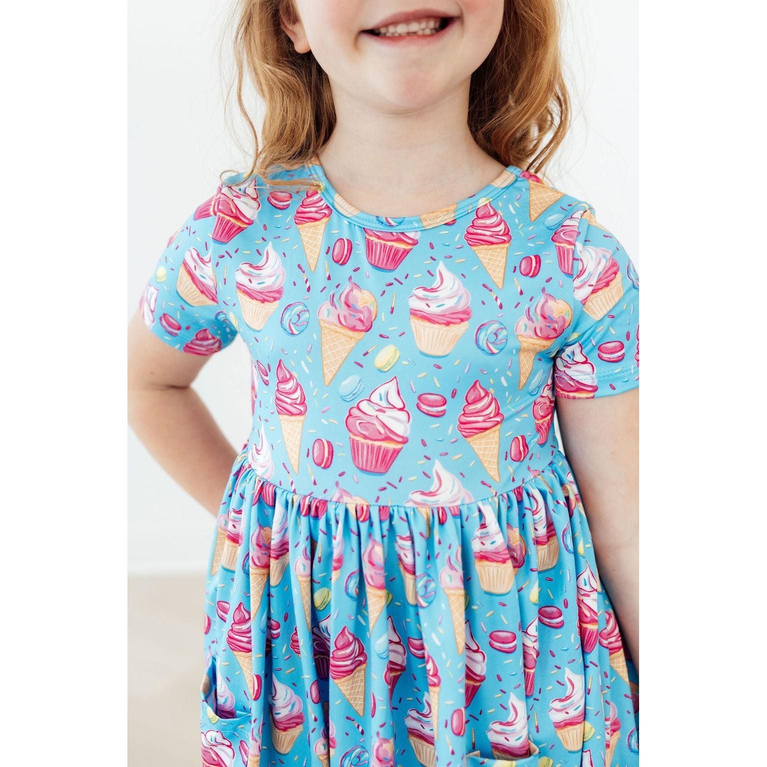 Delightful Desserts S/S Pocket Twirl Dress