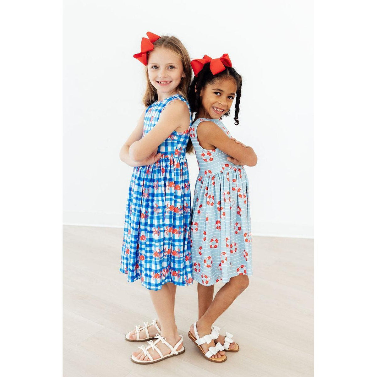 Crabby Cutie Tank Twirl Dress