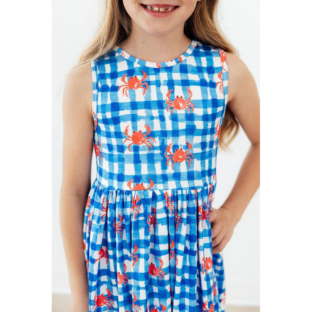 Crabby Cutie Tank Twirl Dress