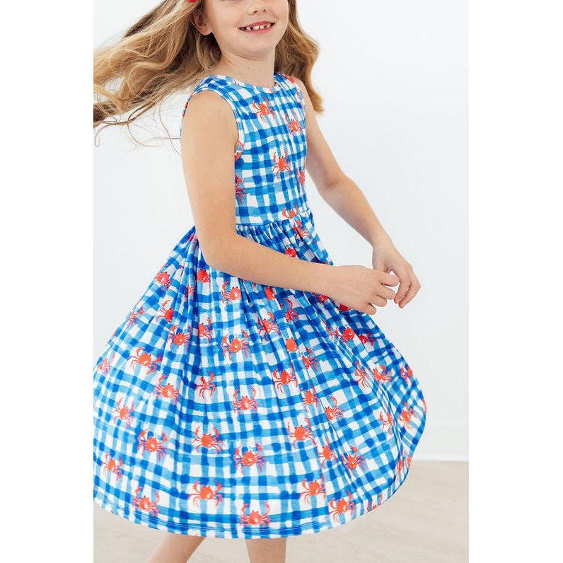 Crabby Cutie Tank Twirl Dress