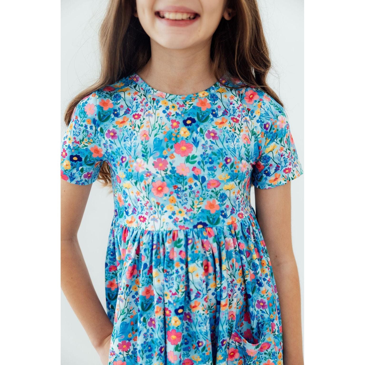 Blooming in Wonderland S/S Pocket Twirl Dress