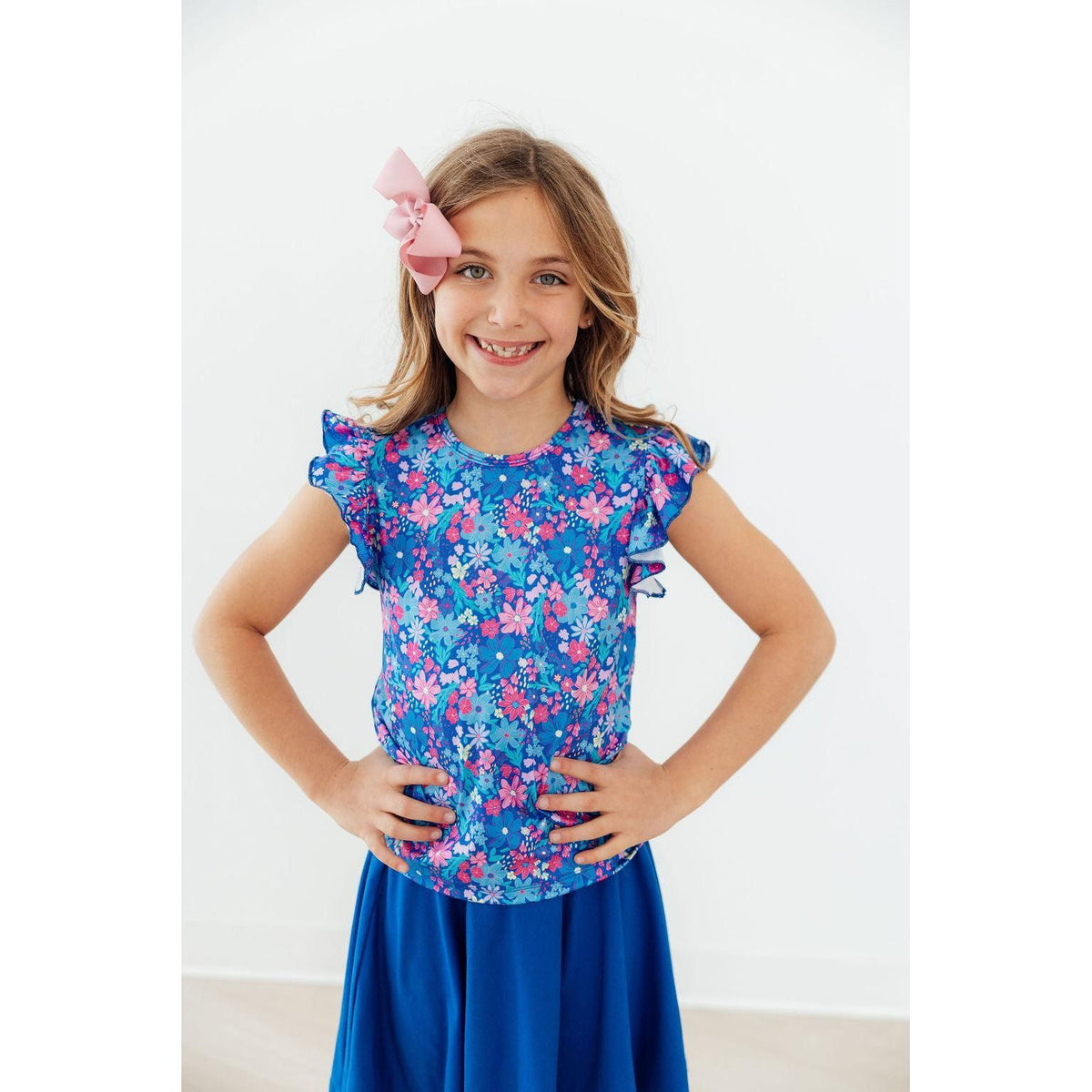 Dreaming Daisies S/S Ruffle Tee