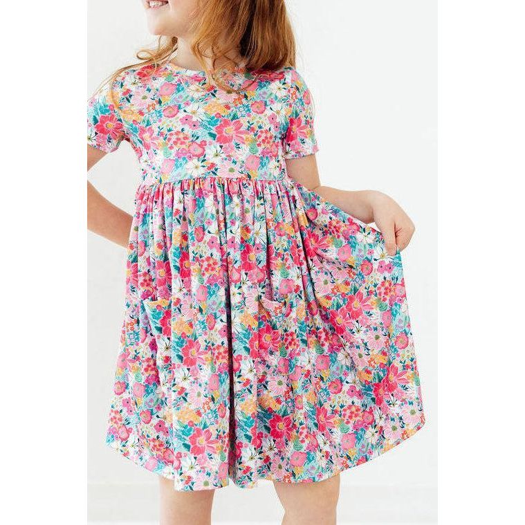 Petal Promises S/S Pocket Twirl Dress