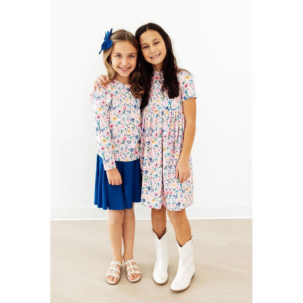 Morning Meadows L/S Ruffle Tee