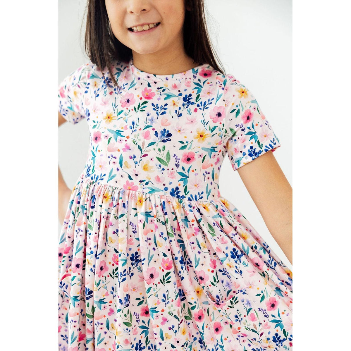 Morning Meadows S/S Pocket Twirl Dress