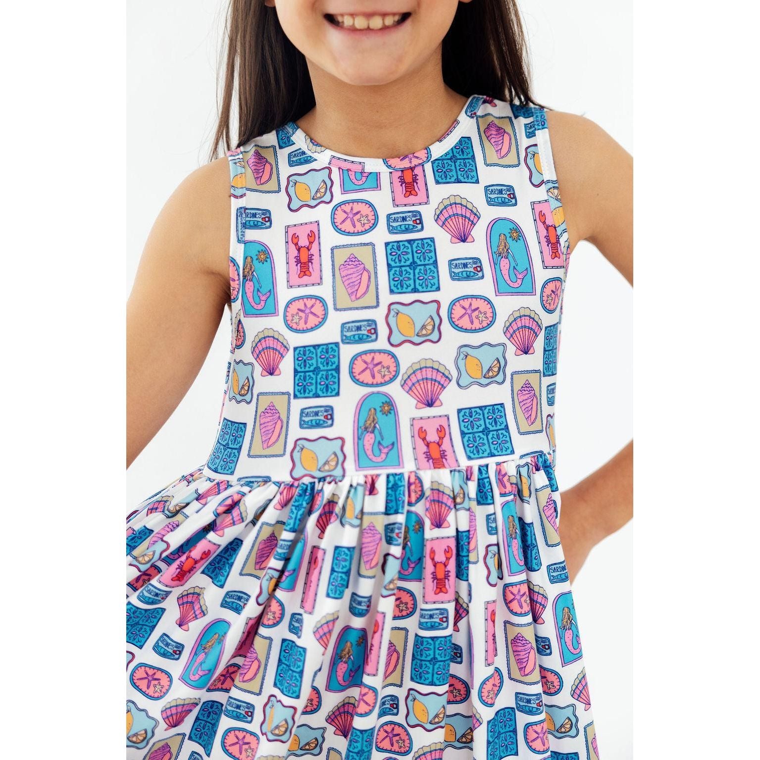 Amalfi Adventure Tank Twirl Dress