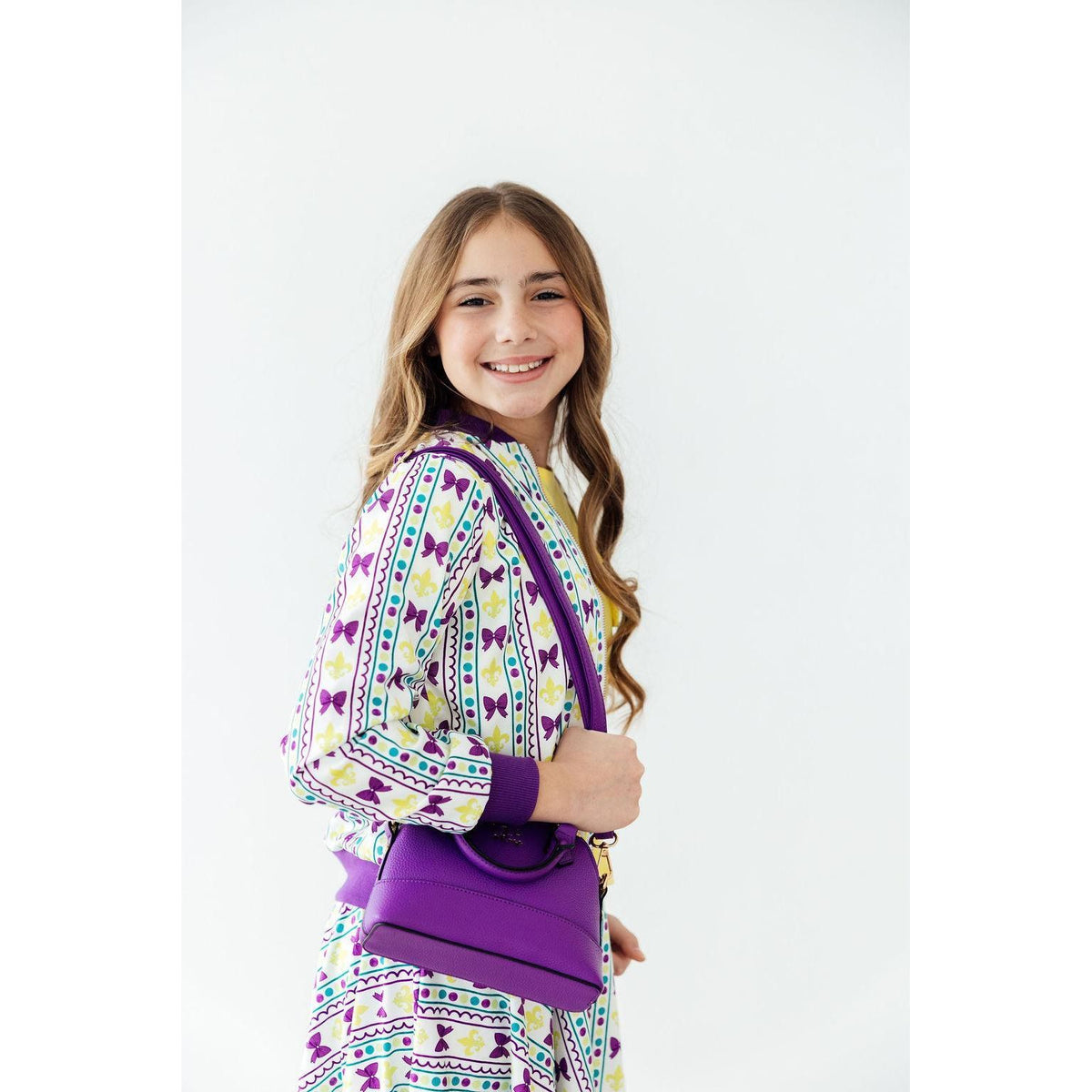Mardi Gras Satin Jacket