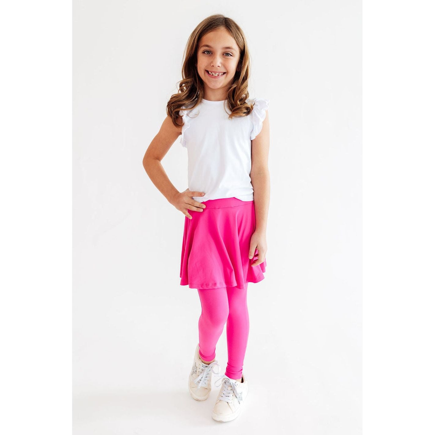 Hot Pink Twirl Skegging
