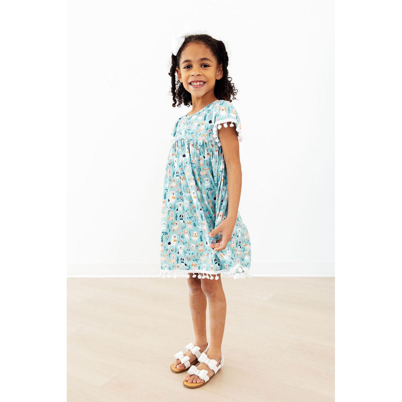Furry Friends Pom Pom Dress