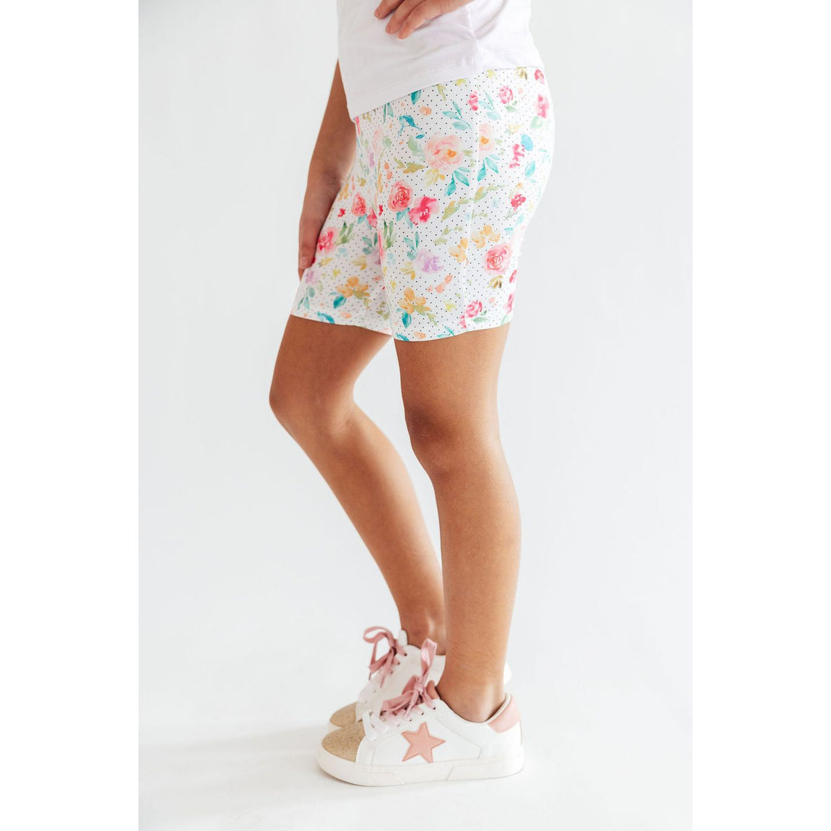 Painted Posies Twirl Shorts