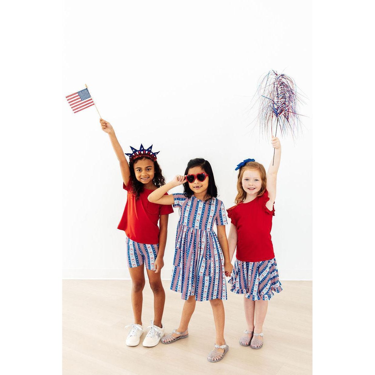 All-American Girl Twirl Shorts