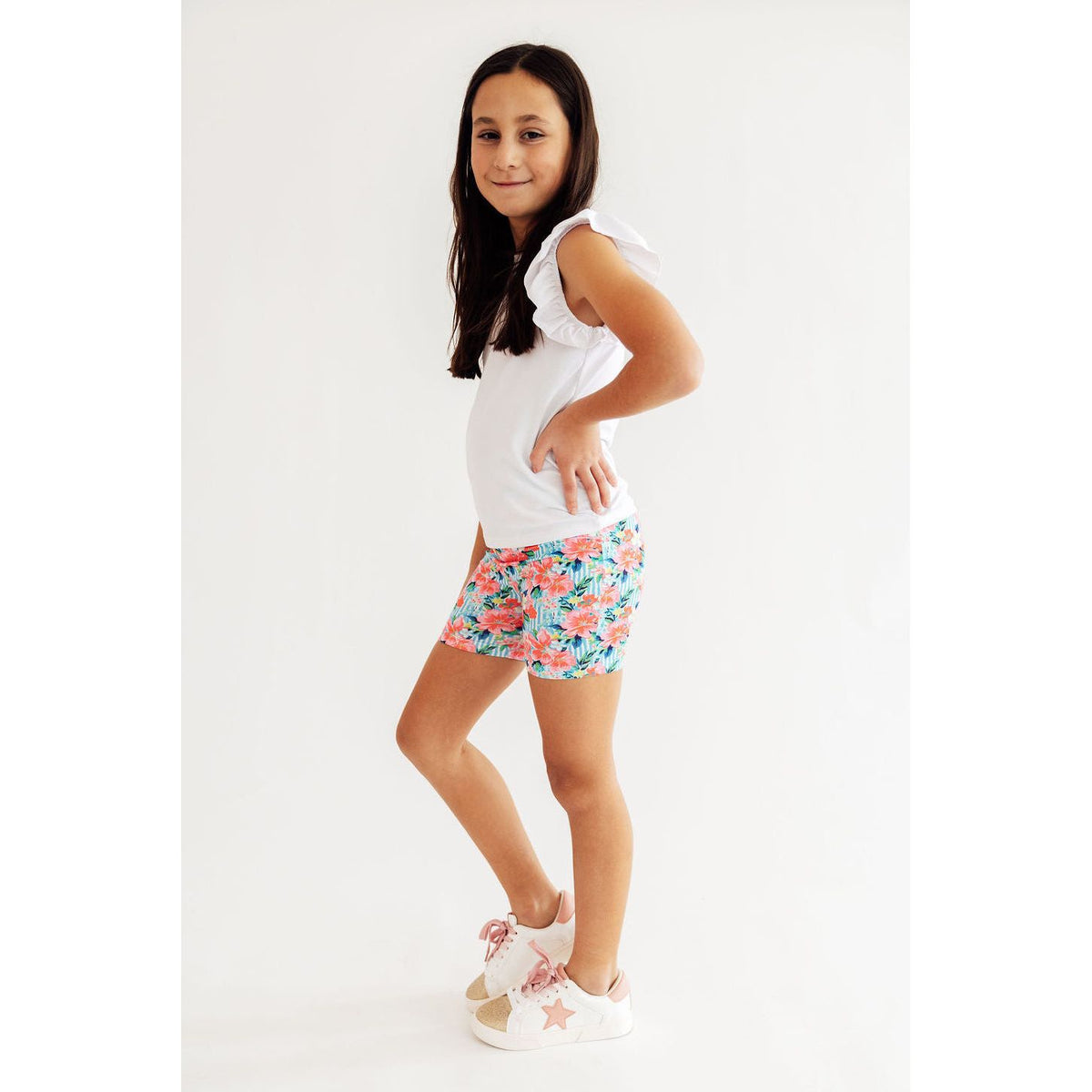 Petals in Paradise Twirl Shorts