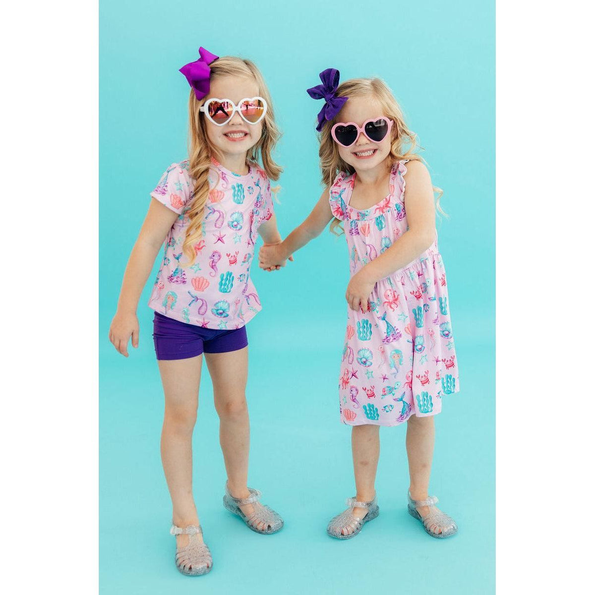 Under the Sea Ruffle Pocket Tee