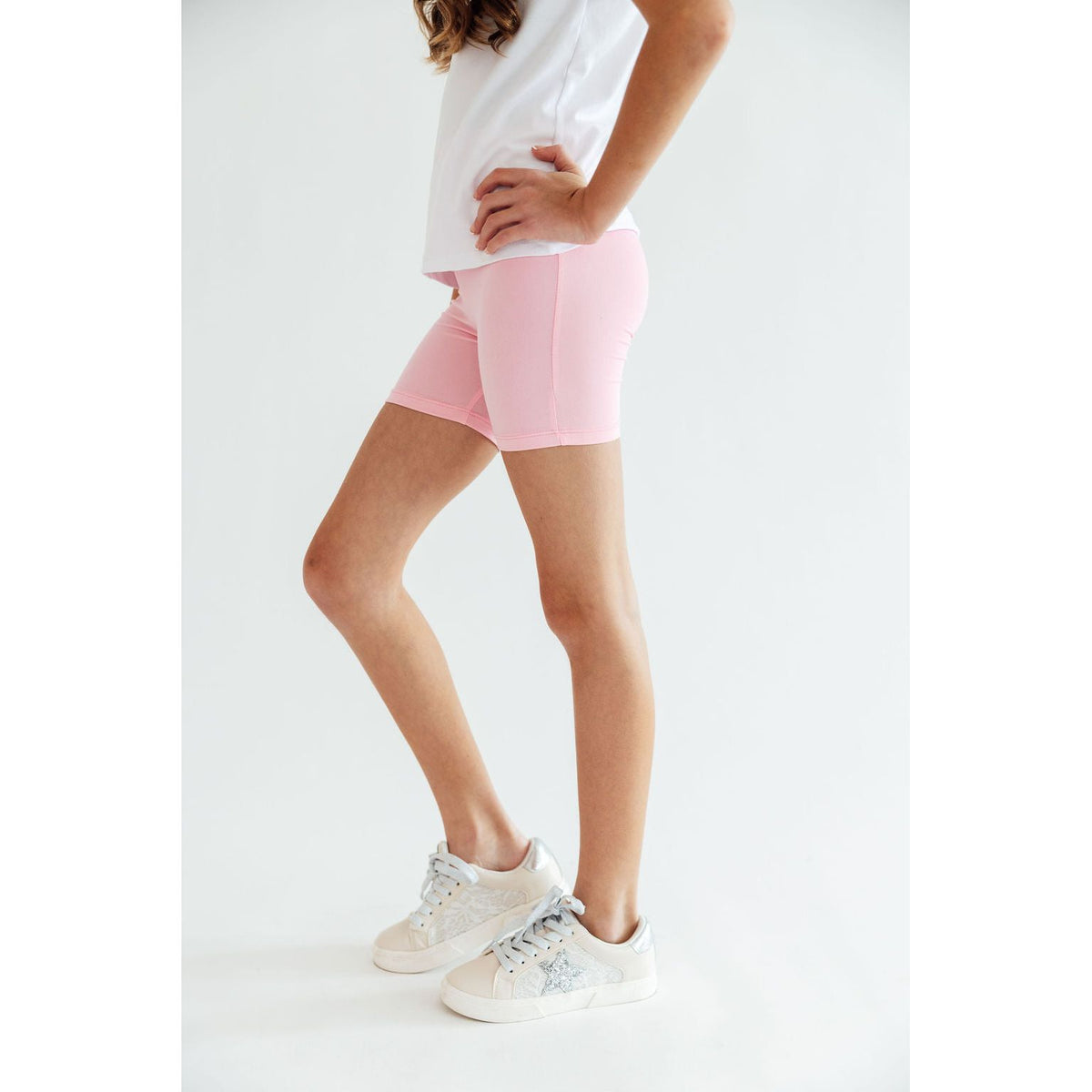 Bubblegum Pink Twirl Shorts