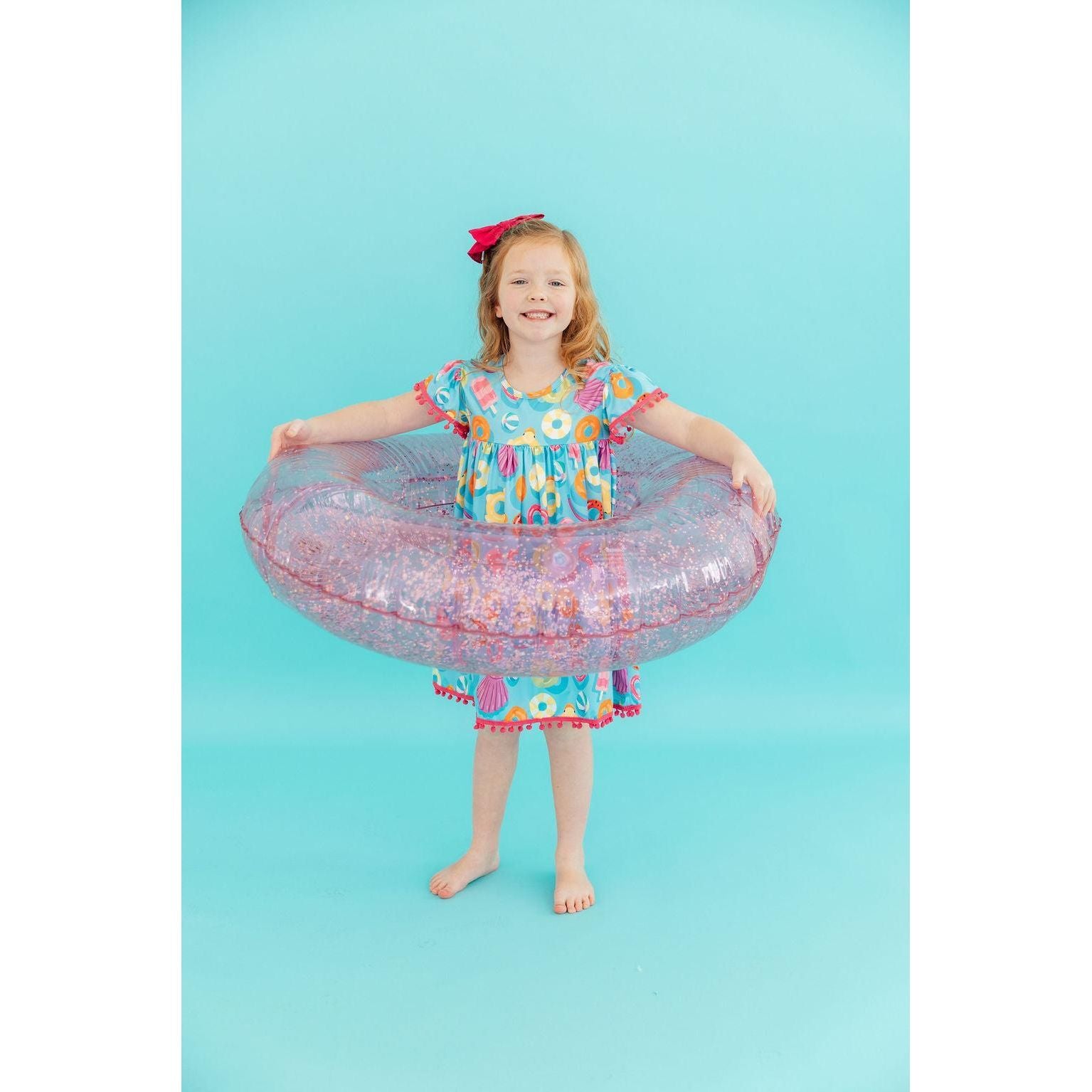 Fun Floaties Pom Pom Dress