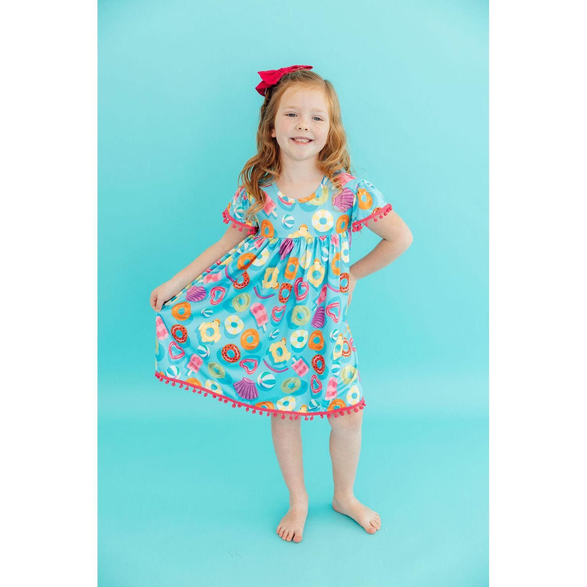 Fun Floaties Pom Pom Dress
