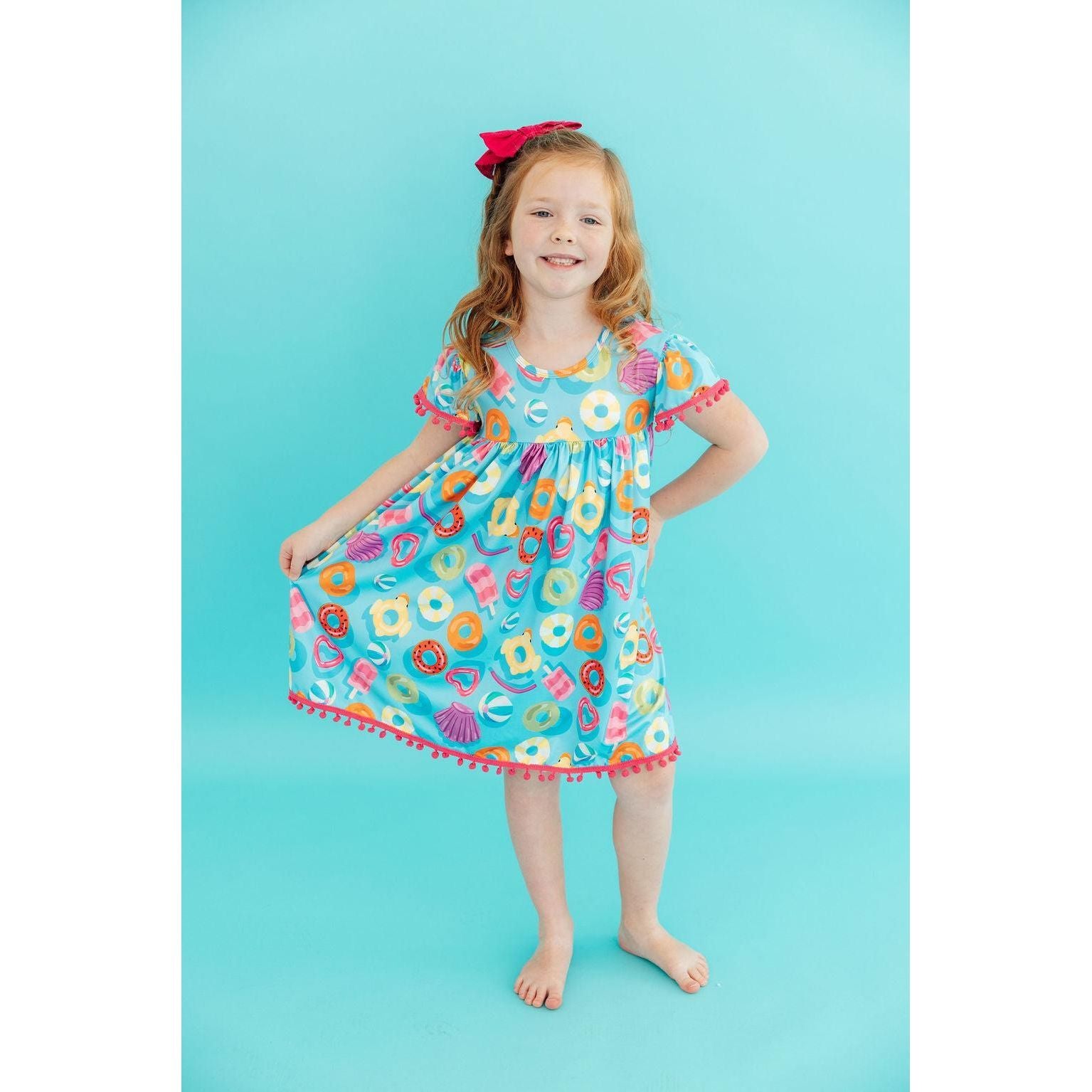 Fun Floaties Pom Pom Dress
