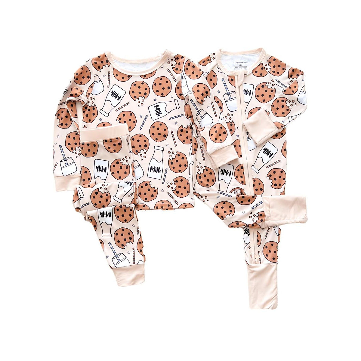 Bamboo Two Piece Set | Milk & Cookies