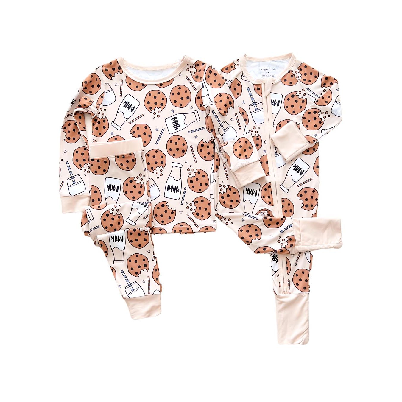 Bamboo Two Piece Set | Milk & Cookies