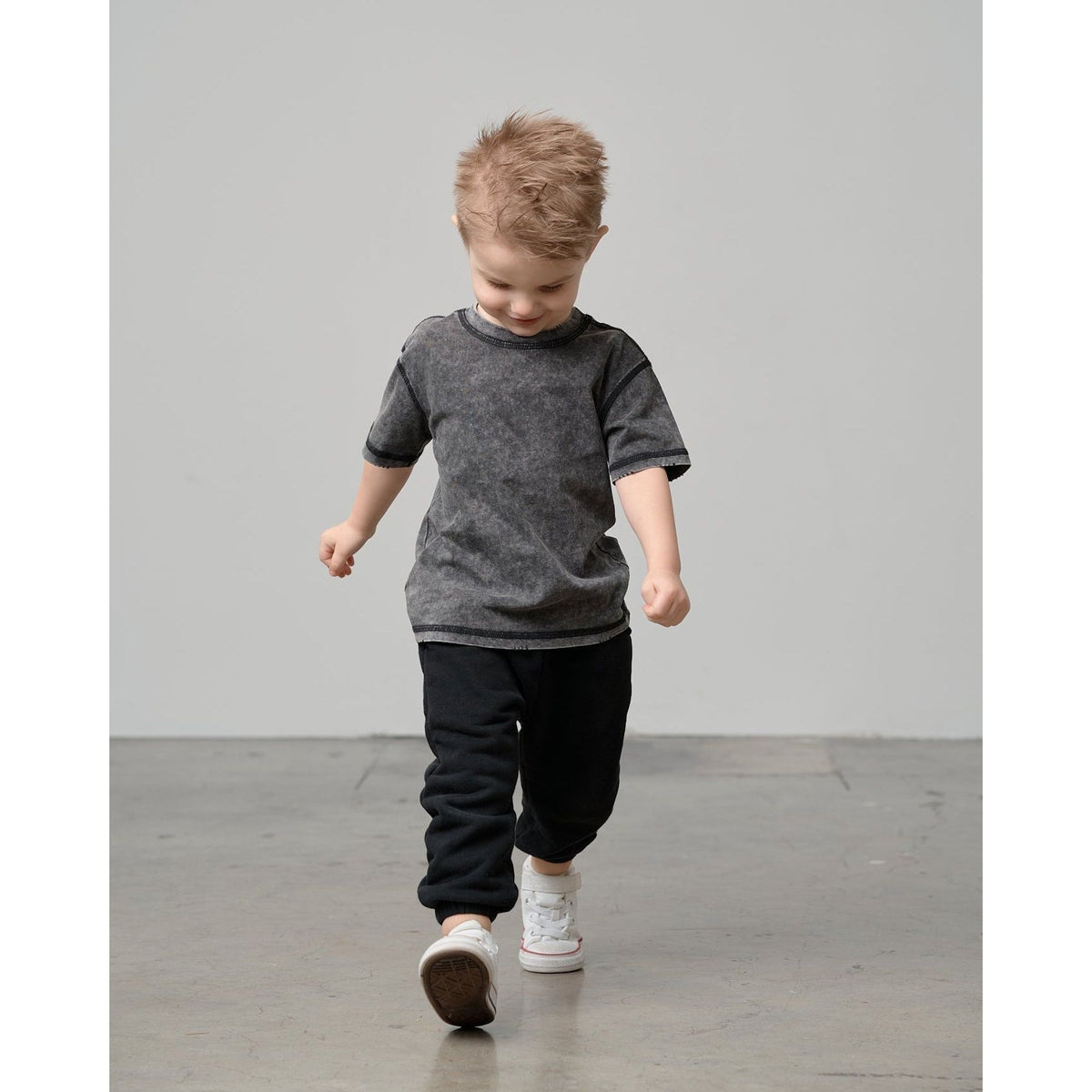 Mineral Wash Tee - Black