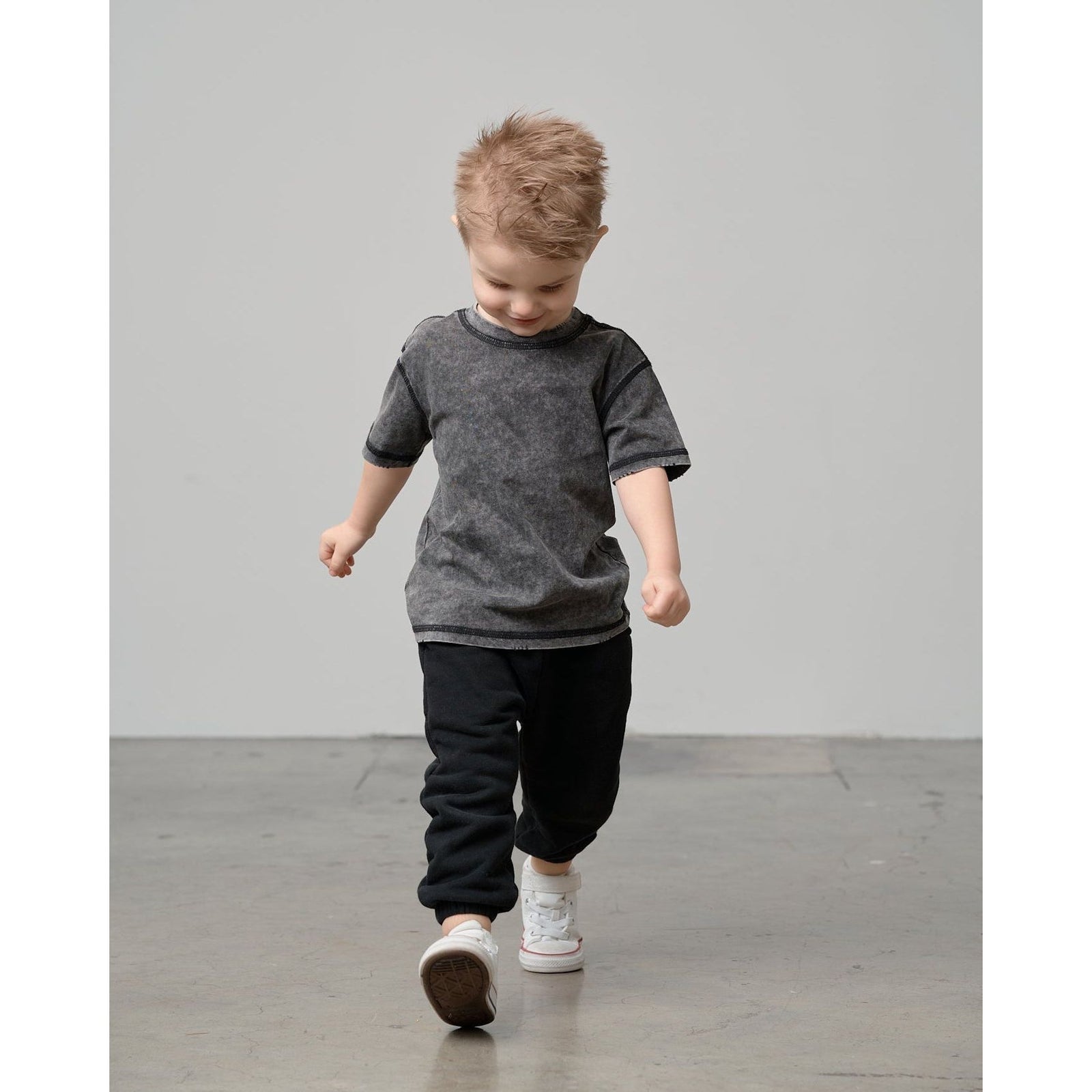 Mineral Wash Tee - Black