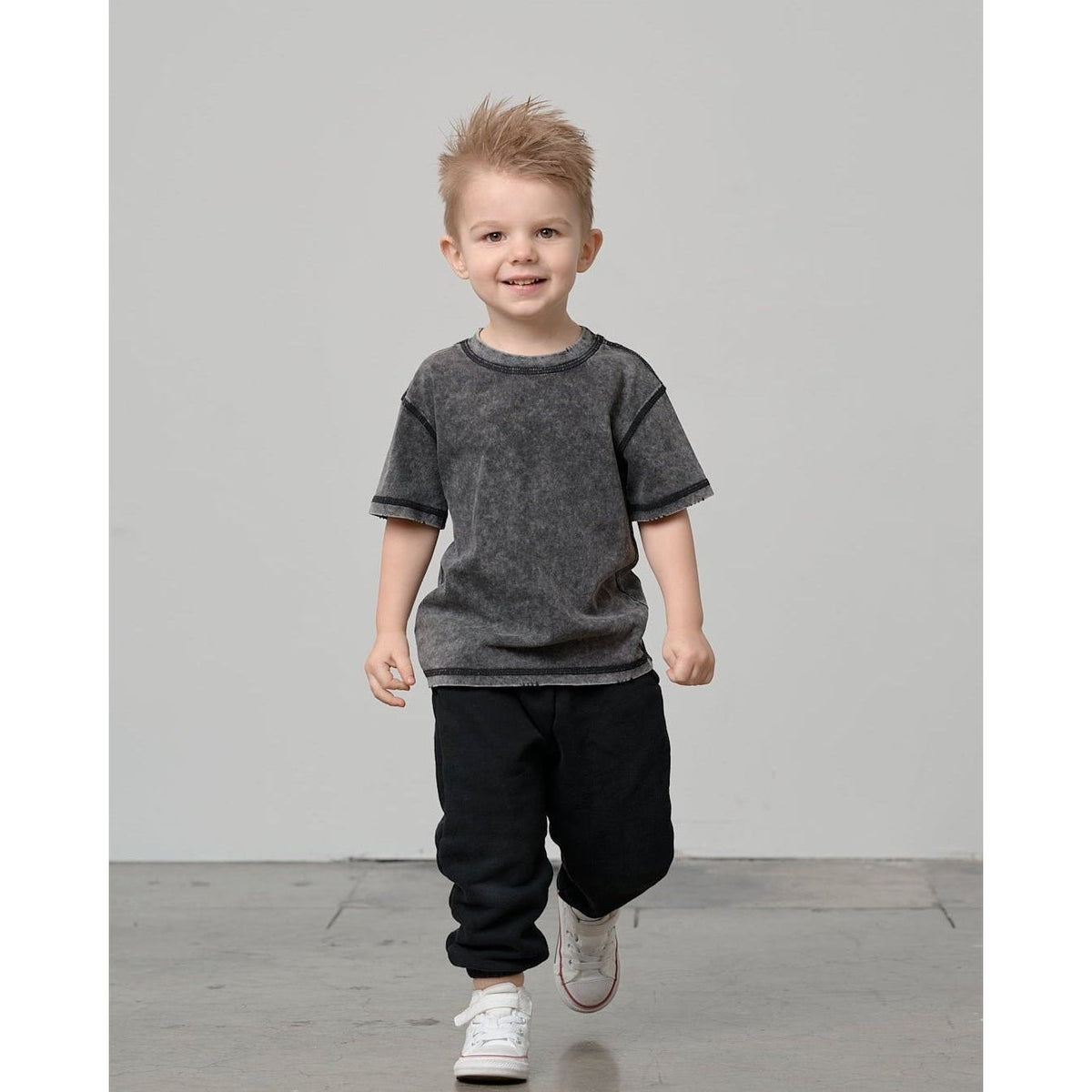 Mineral Wash Tee - Black