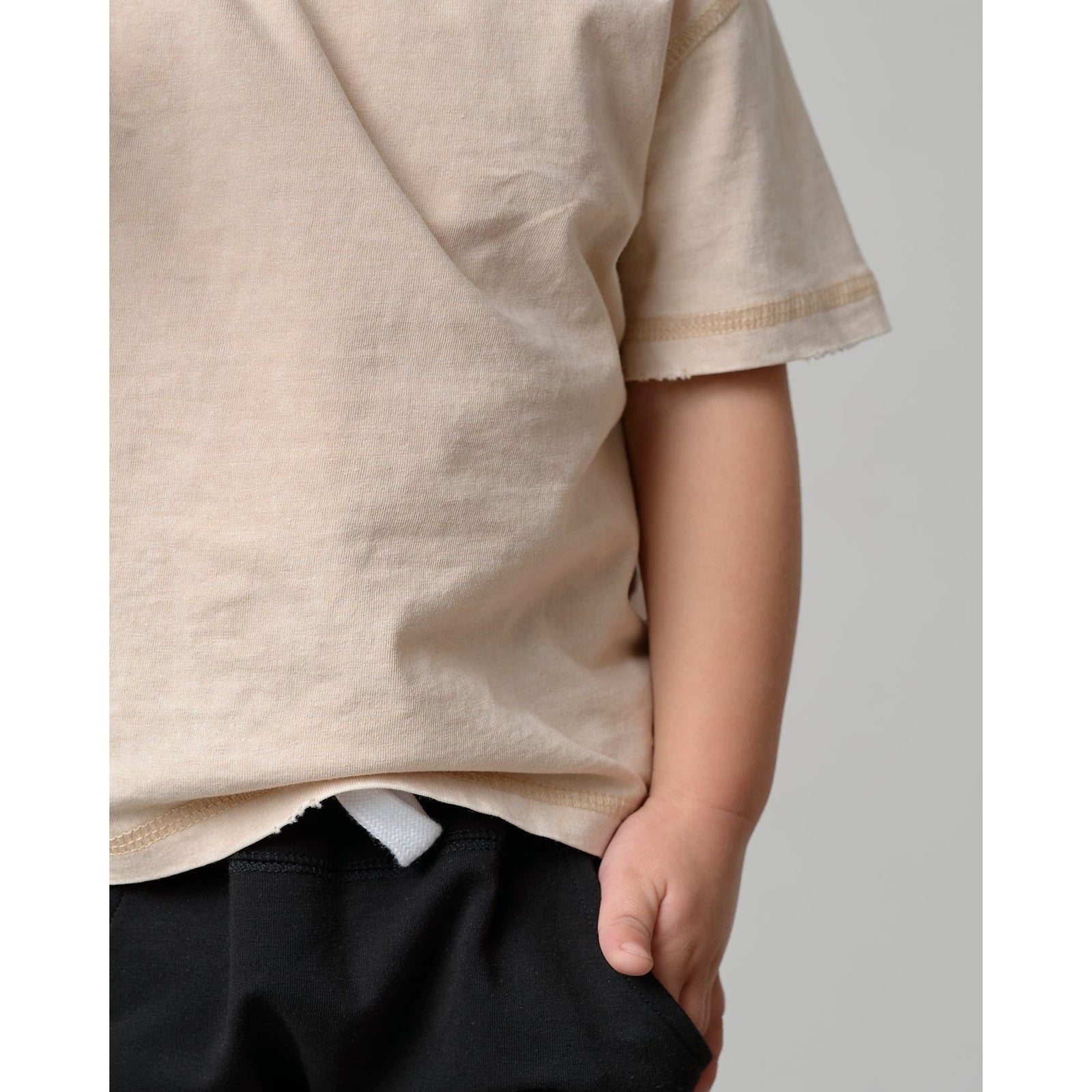 Mineral Wash Tee - Cream