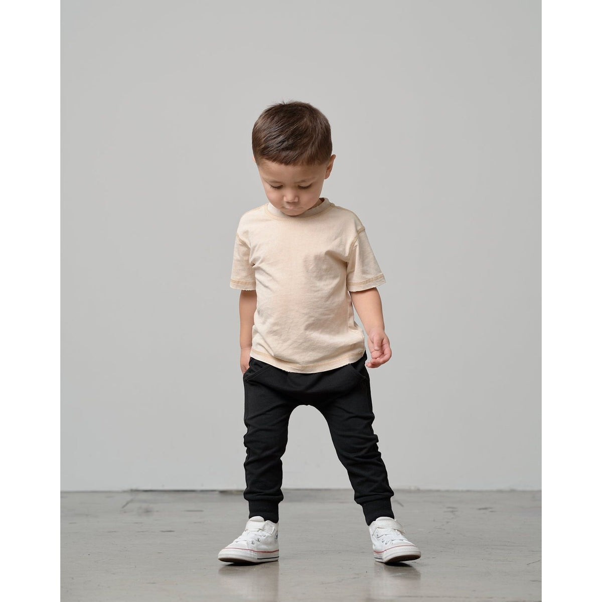 Mineral Wash Tee - Cream