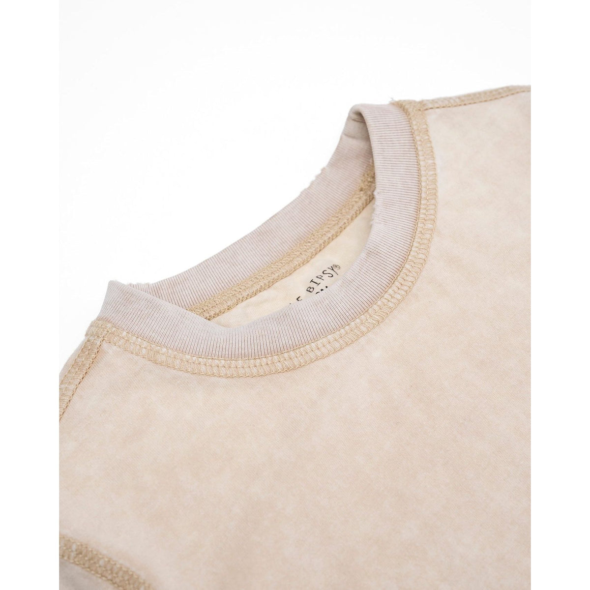 Mineral Wash Tee - Cream